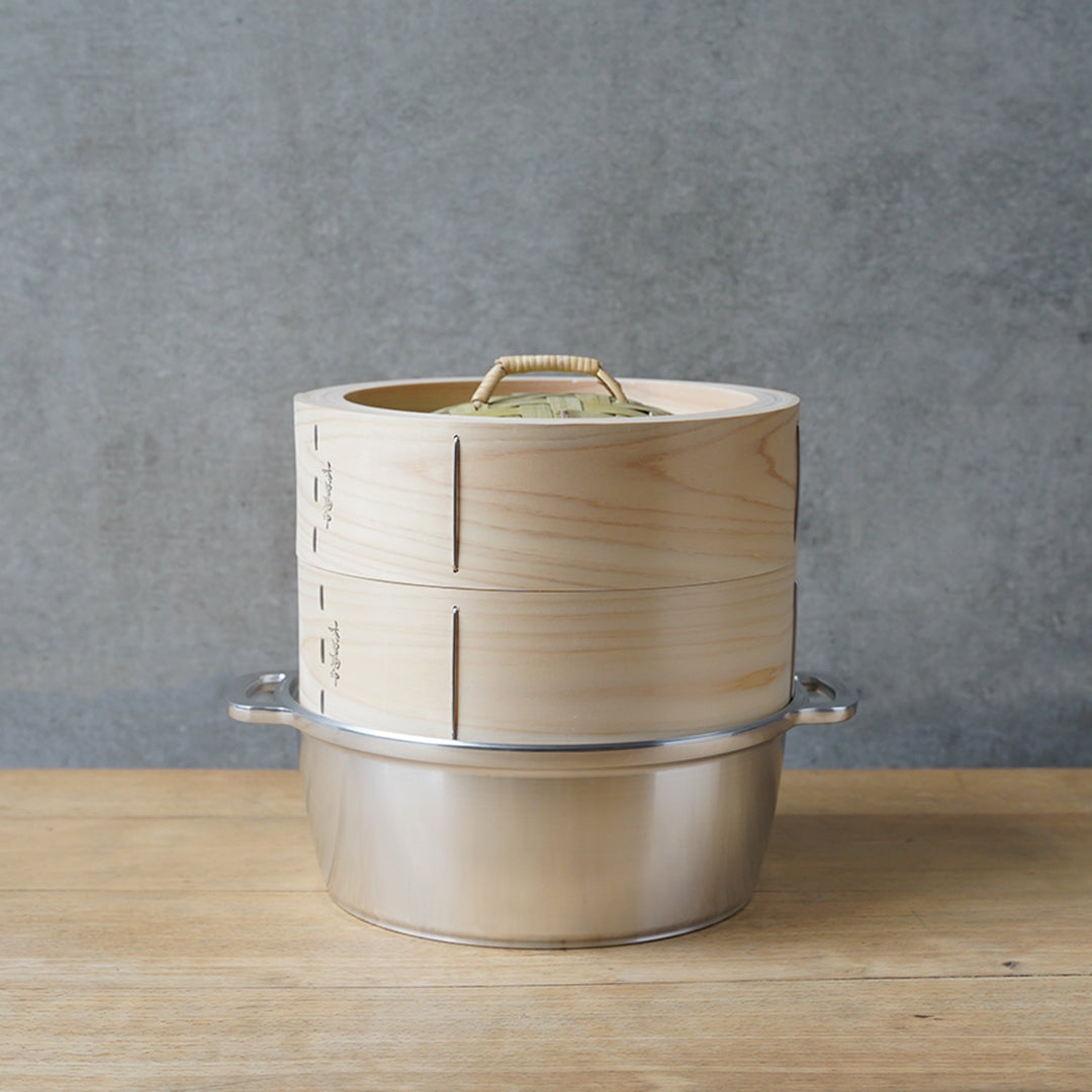 山一 ヒノキ中華せいろ セット24