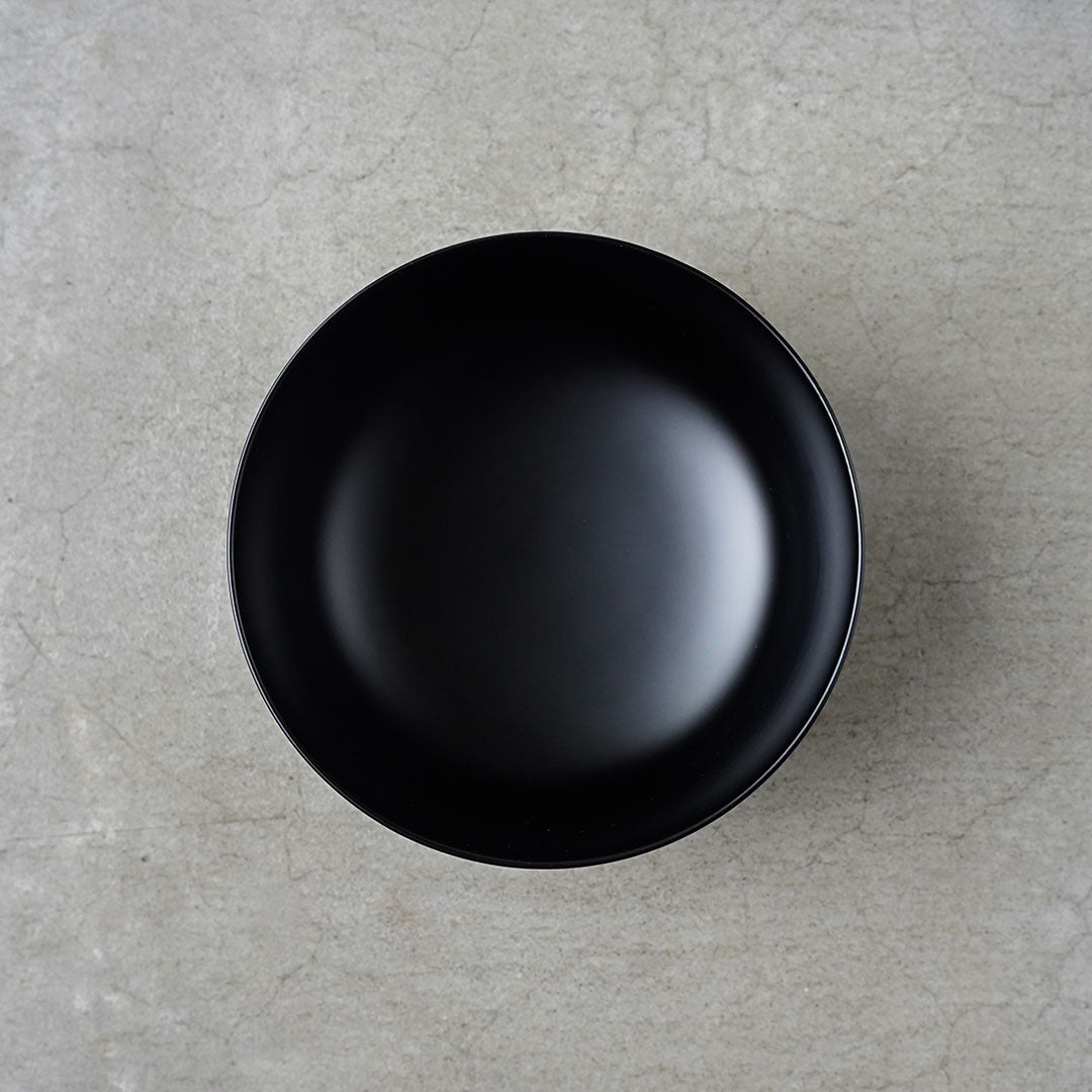 Tsuchinao Lacquerware x Amenoiro Soup Bowl - Black