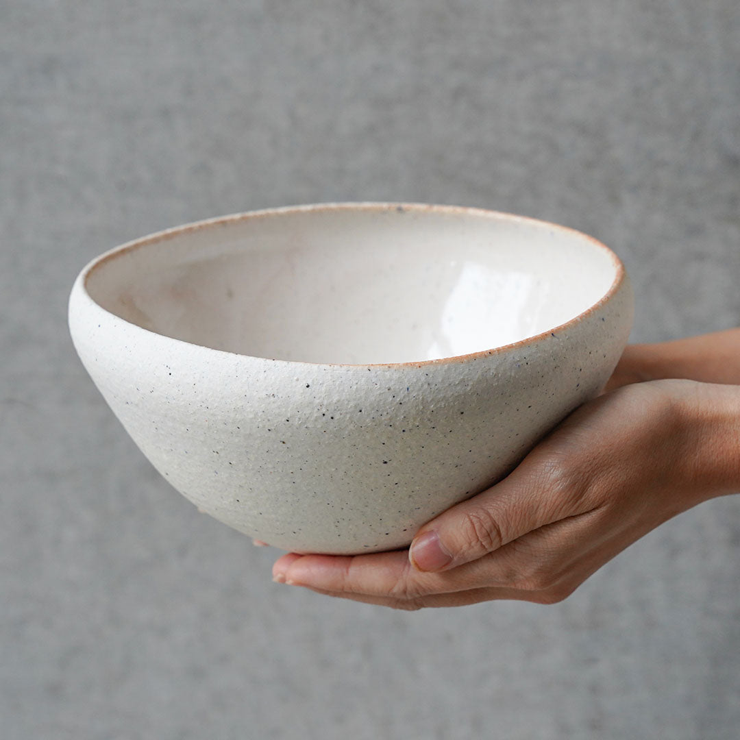 SAKUZAN ボウルclay 白 L