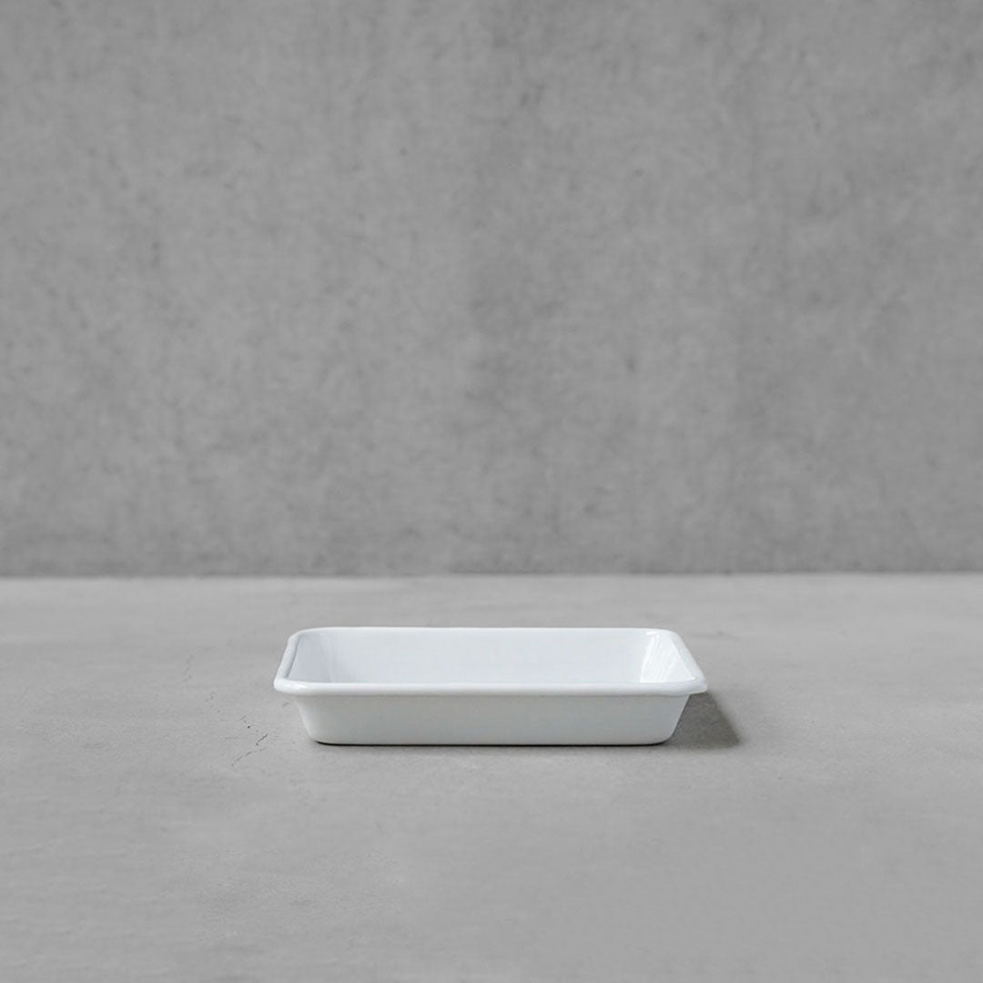 Noda Horo Enamel Bat (All White) Te札
