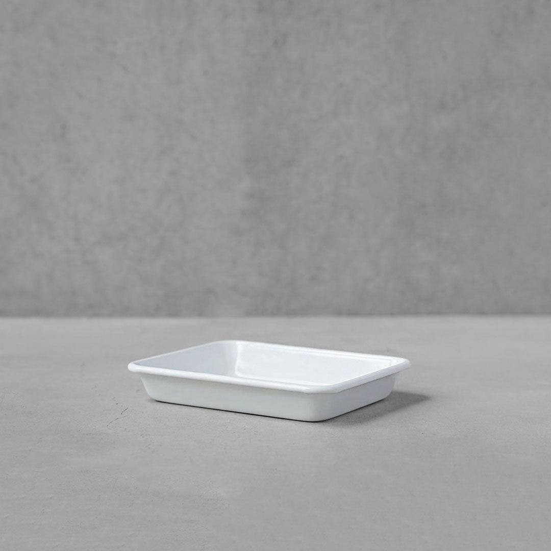 Noda Horo Enamel Bat (All White) Te札