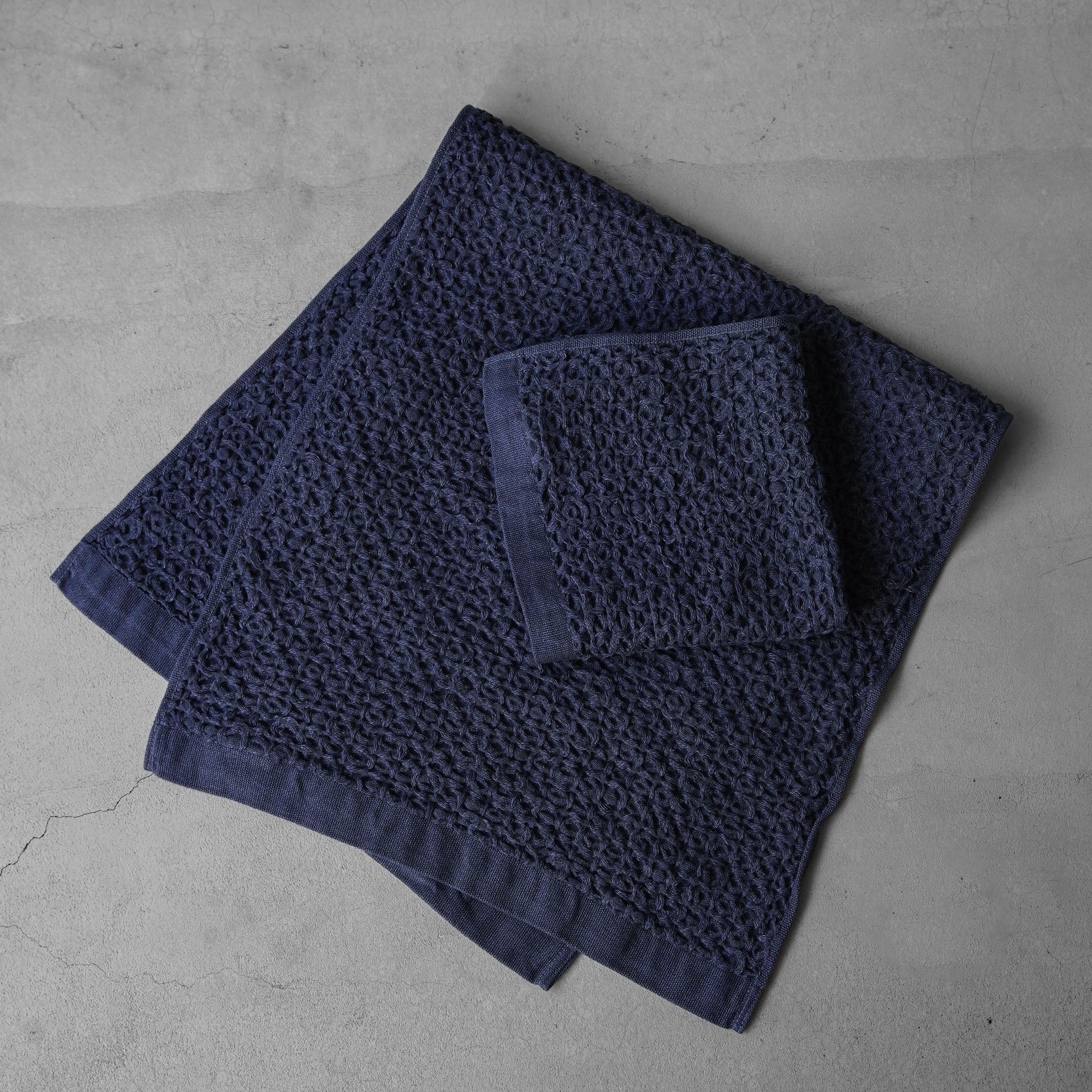 kontex タオル ブレラ ネイビー