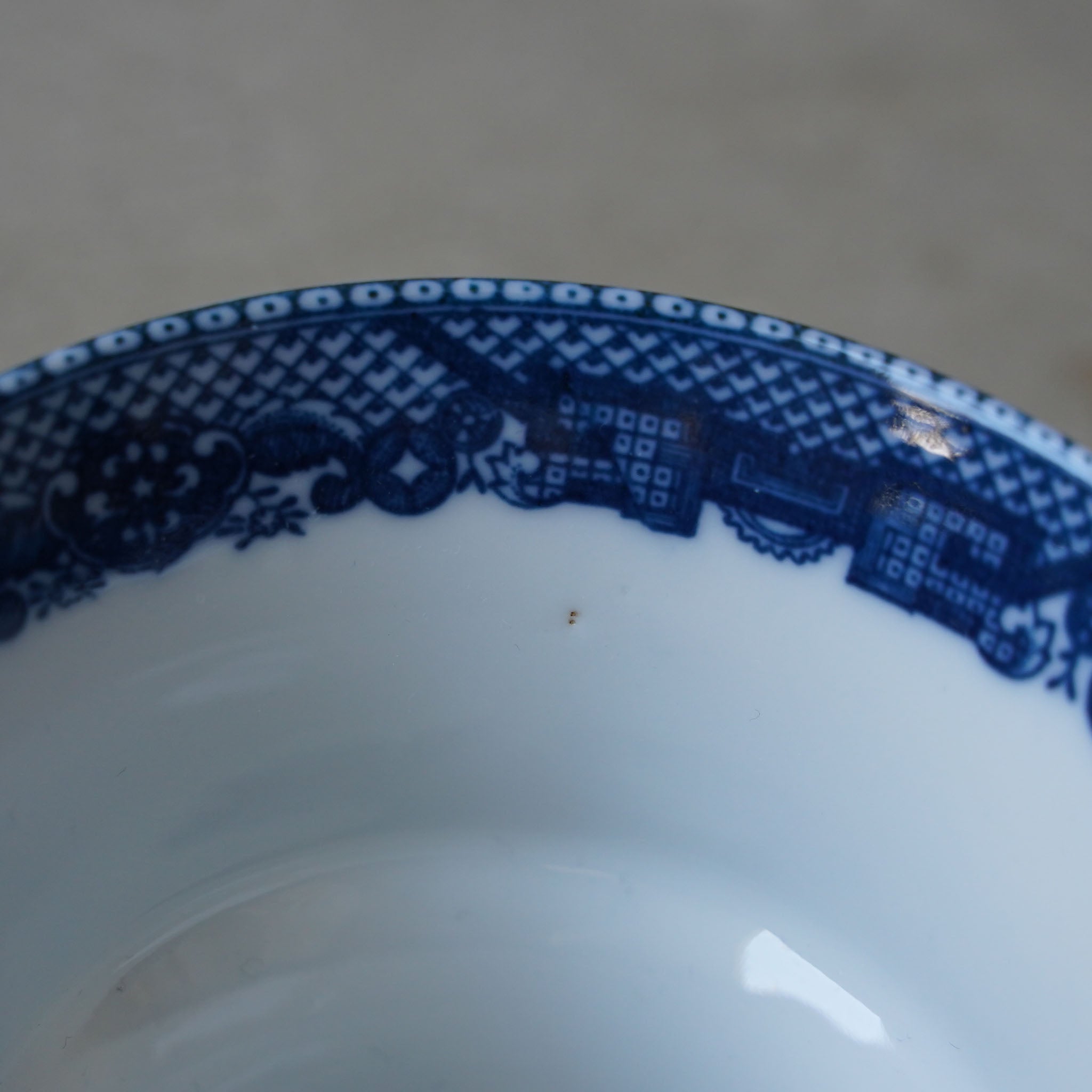Blue Willow Cup & Saucer Set of 2