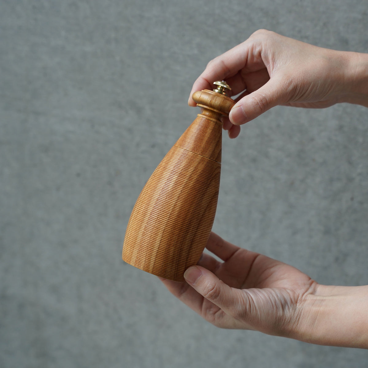 Woodworking Yamani Pepper Mill 6 Tokkuri