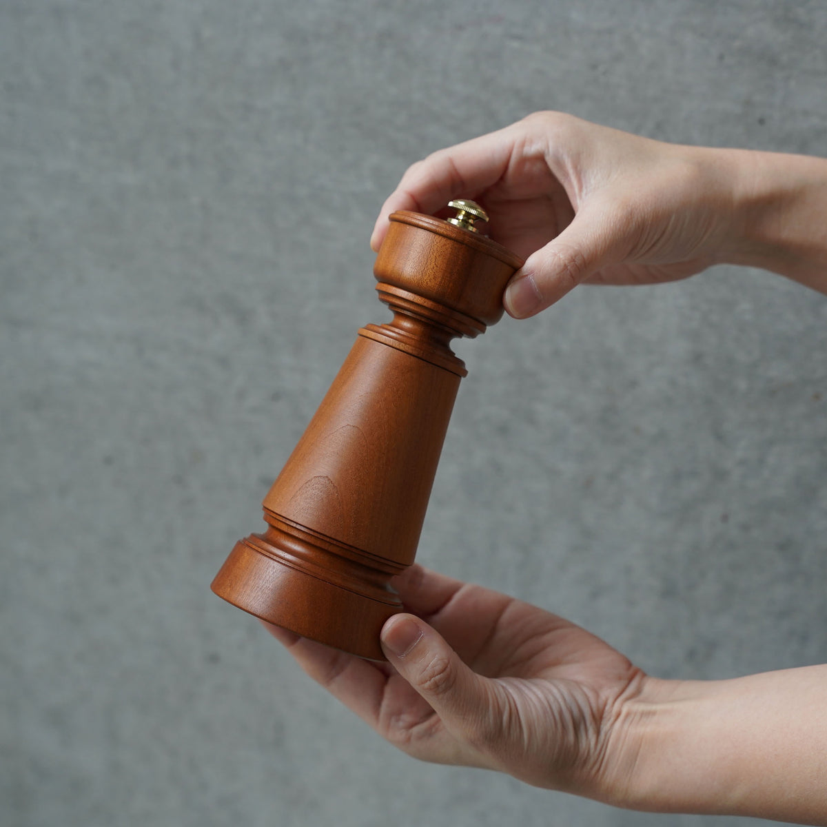 Woodworking Yamani Pepper Mill 6 Donburi