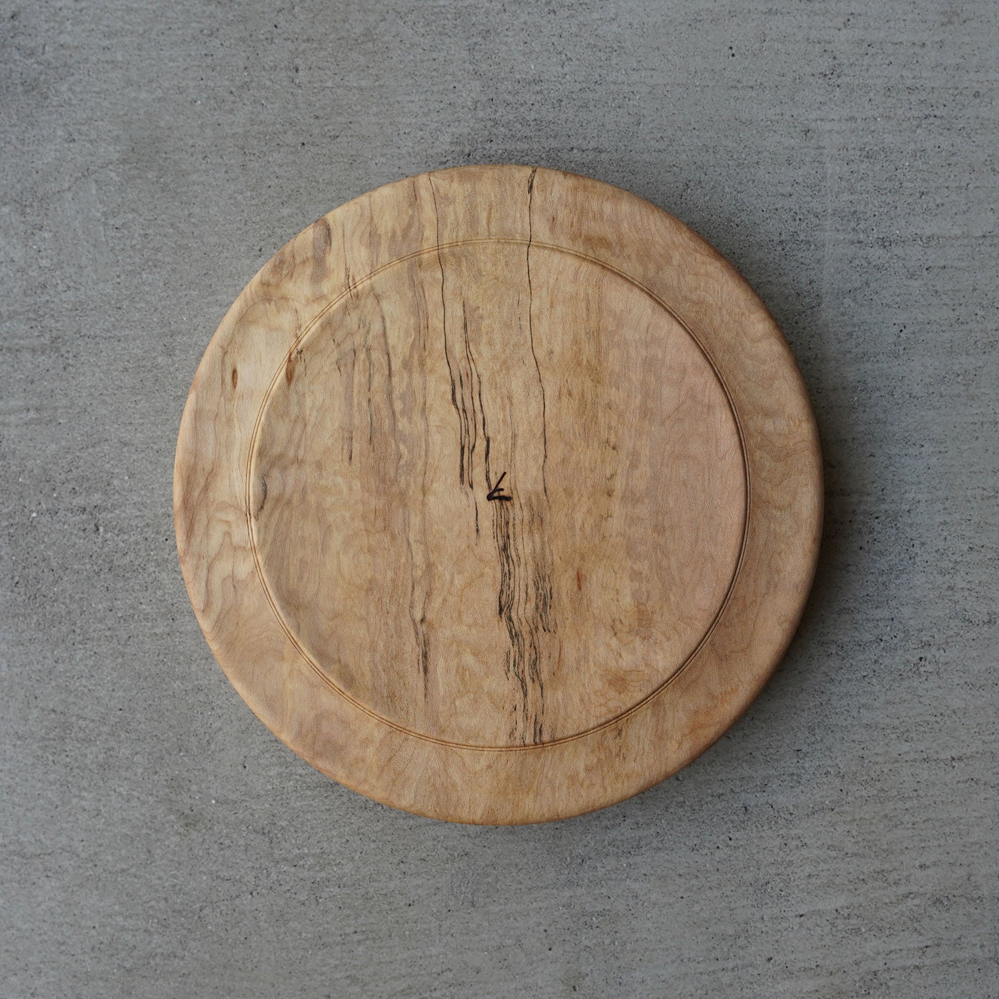 Nakanishi Kenta Round Tray Maple