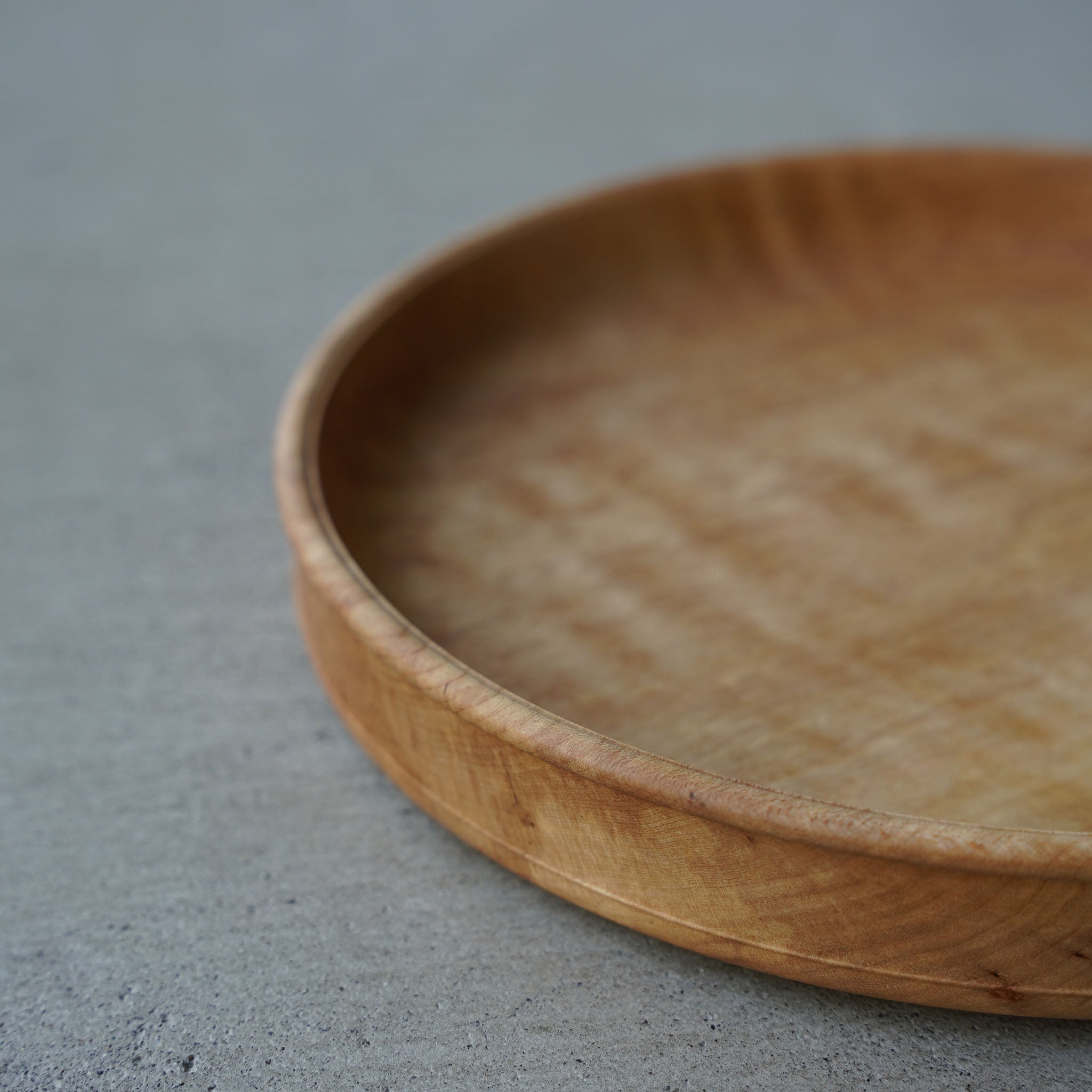 Nakanishi Kenta Round Tray Maple