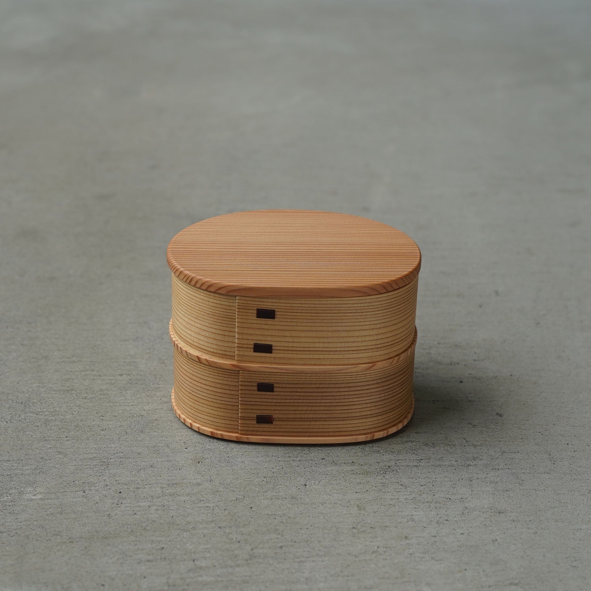 Ryobian Irodori Bento Box (Small, Two-Tier)