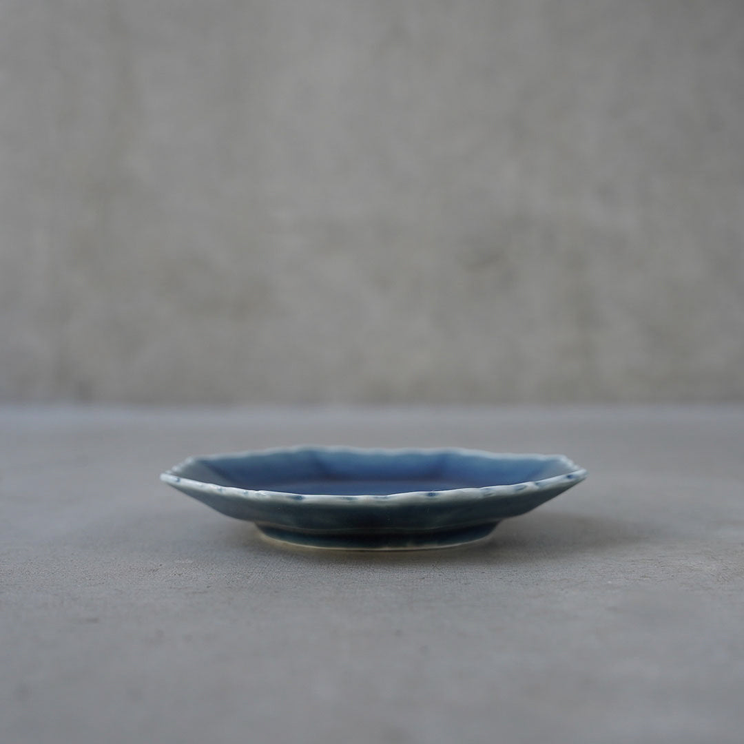 Light blue Rinka 4-inch Plate