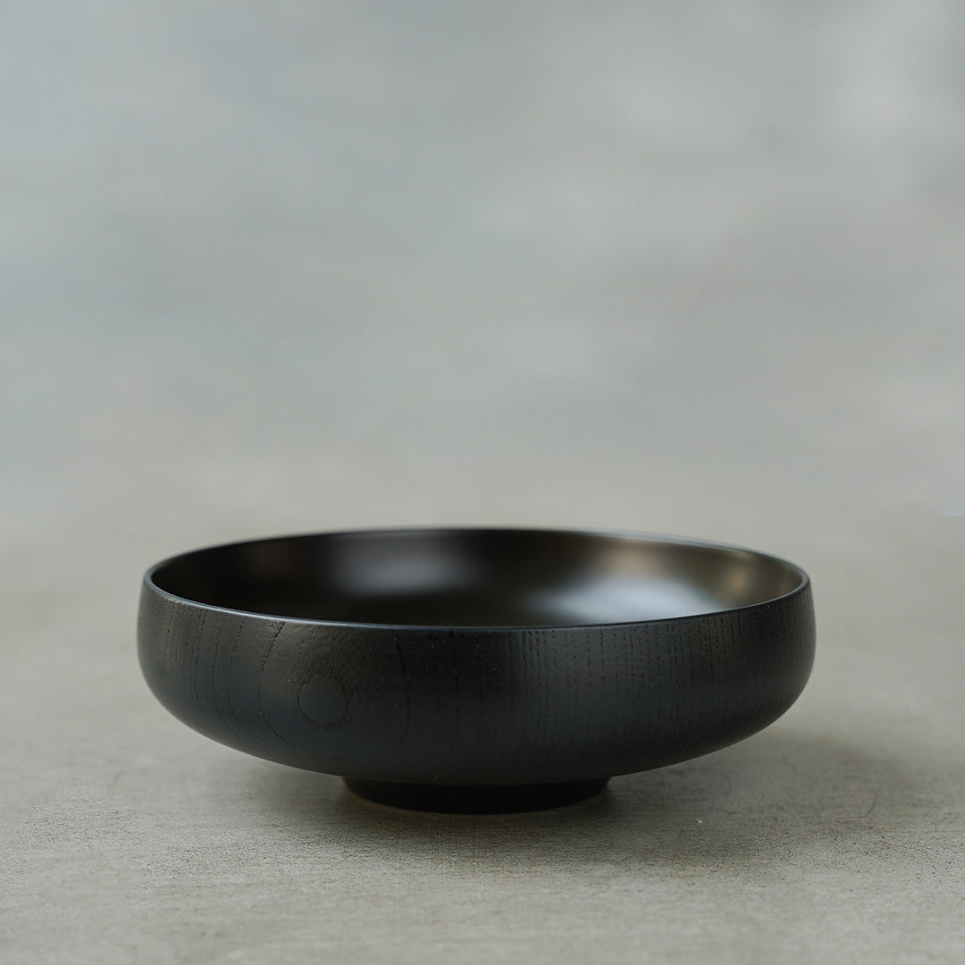 土直漆器 くるむ6寸ボウル 紺