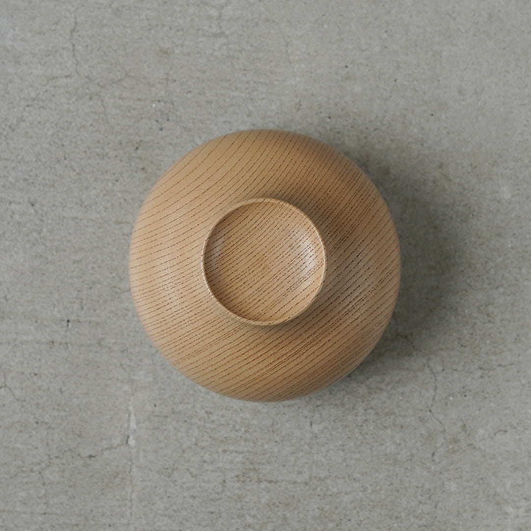 土直漆器 くるむ汁椀 白