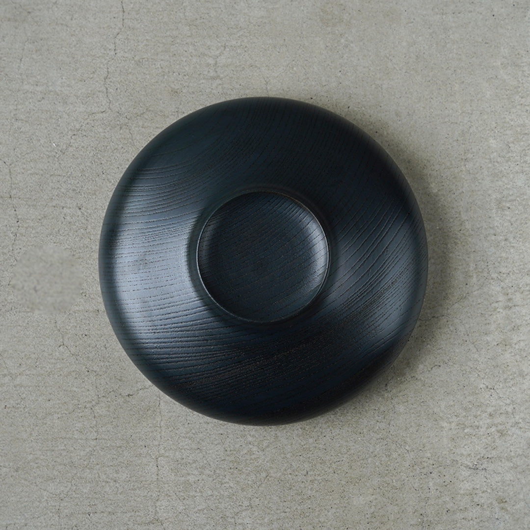 土直漆器 くるむ6寸ボウル 紺