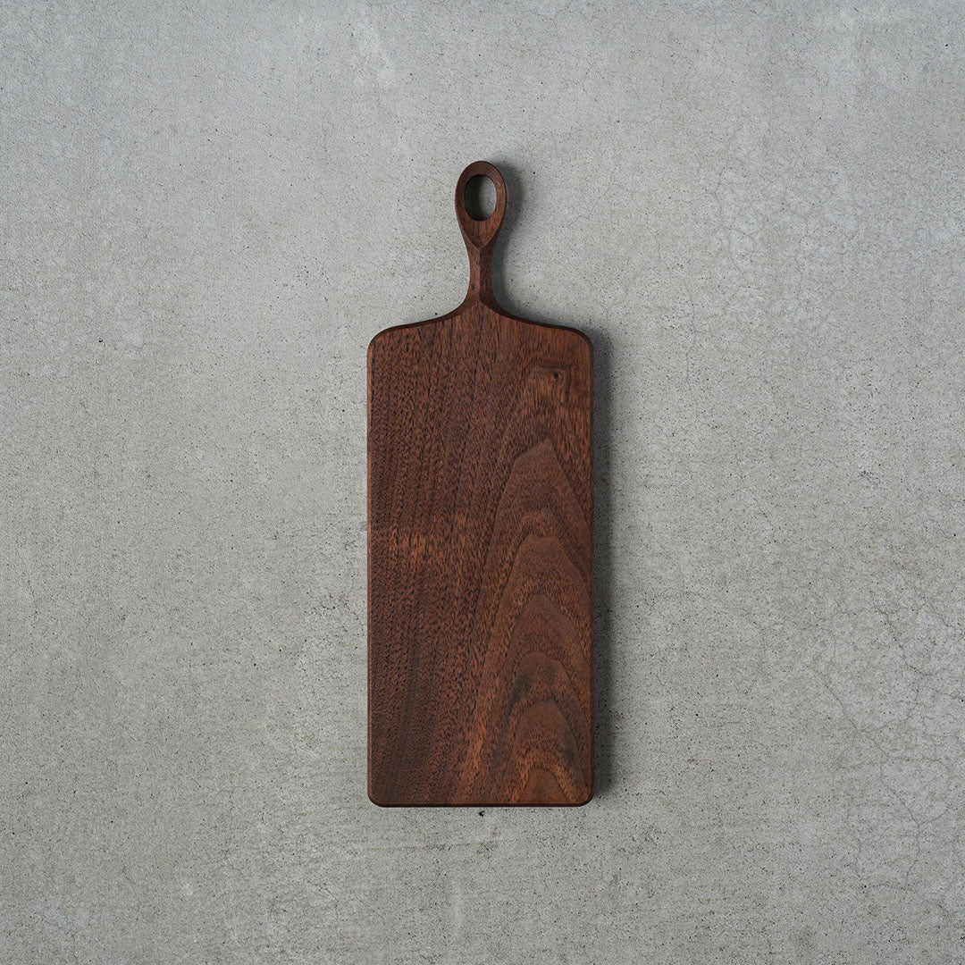 Kenta Nakanishi Serving Board, Walnut, Perforated
