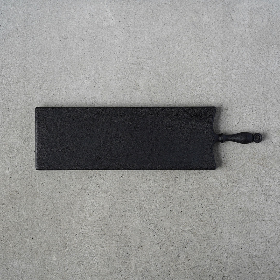 Kenta Nakanishi Serving Board Black Lacquer Matte