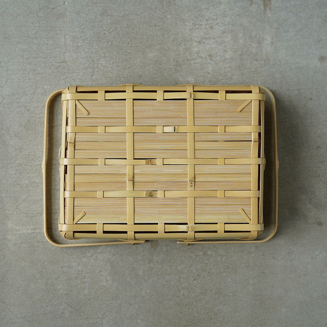 Nanpu Crafts Large Lidded Basket