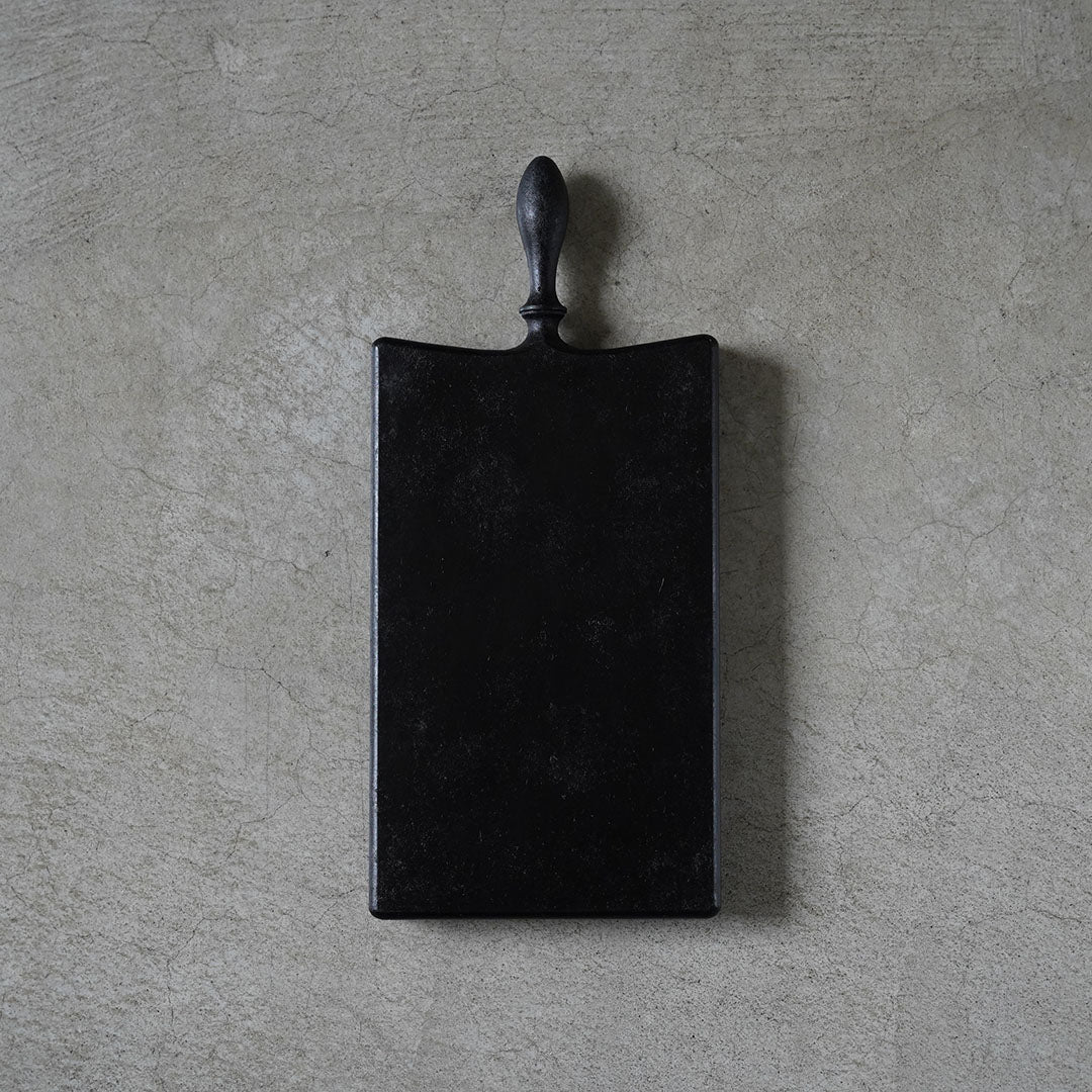 Kenta Nakanishi Serving Board Black Rust Urushi (Birch)