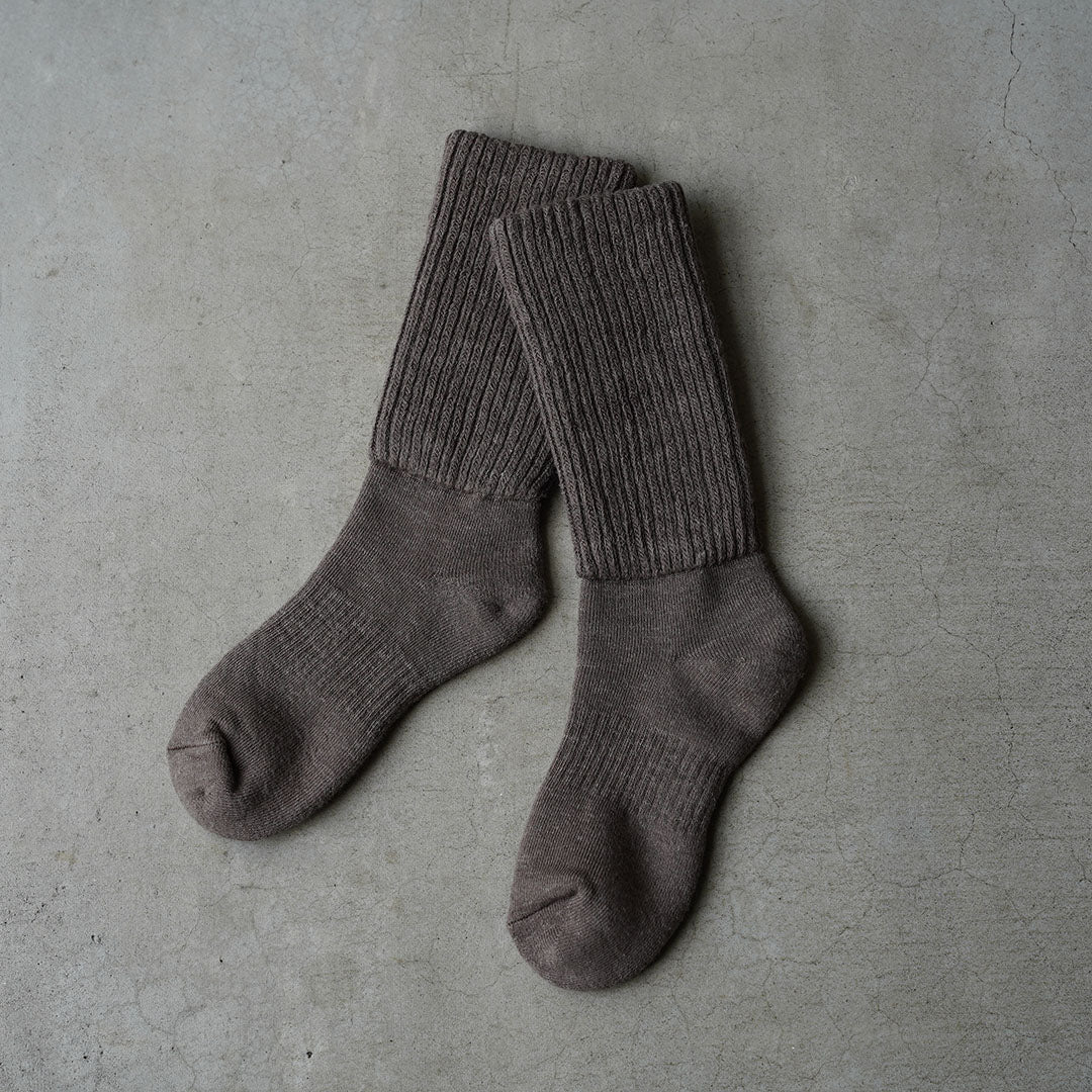 kontex ヌクイクツ下 ブラウン