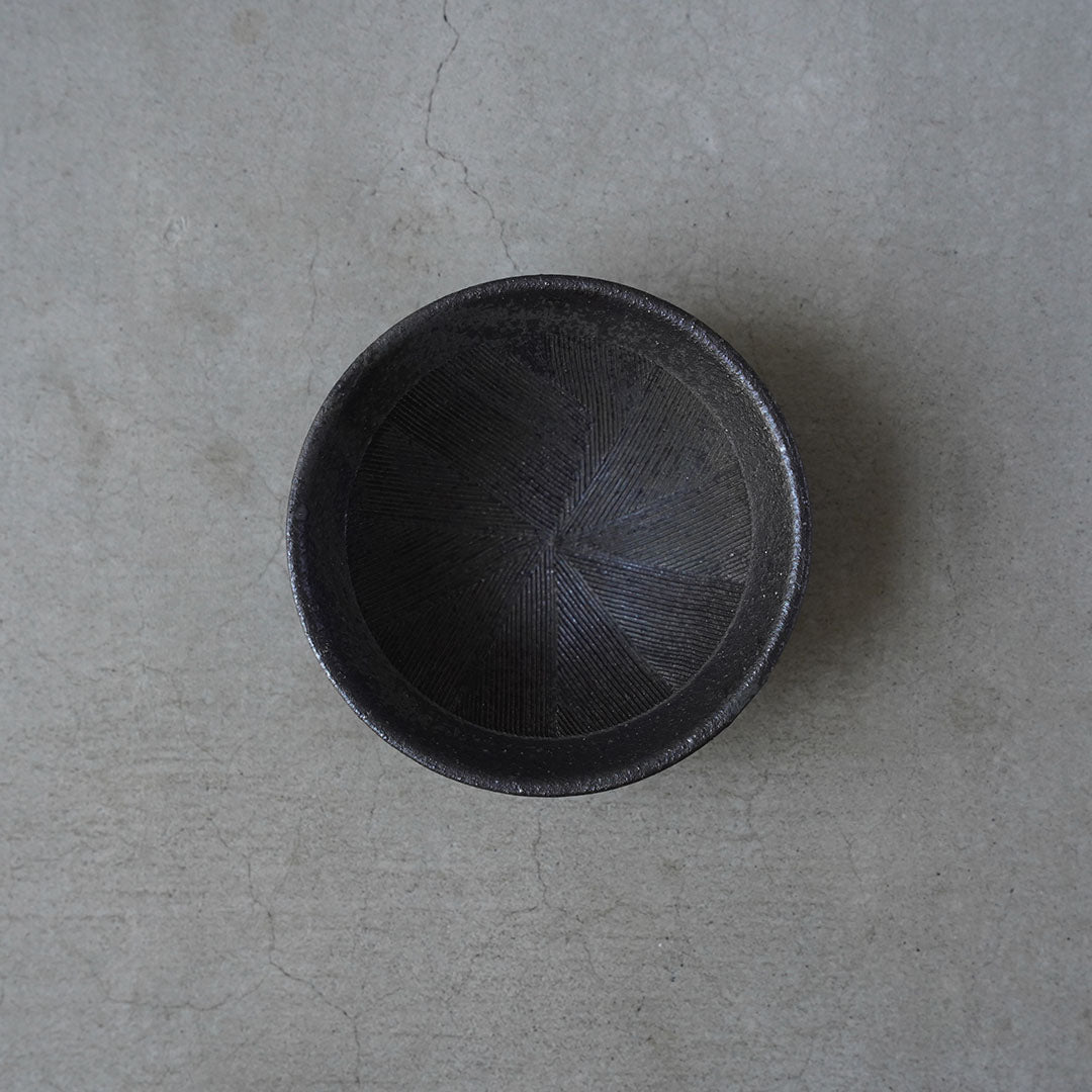 Daisuke Tomimoto × Yamase Tougyou Black Suribachi (4.5 sun)
