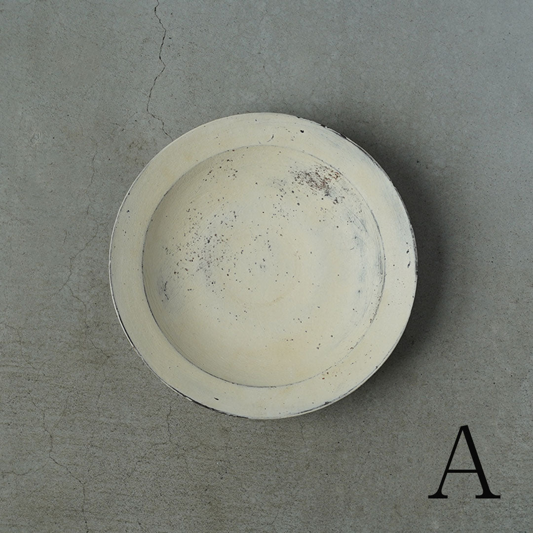 大澤 哲哉 Rim bowl M 白