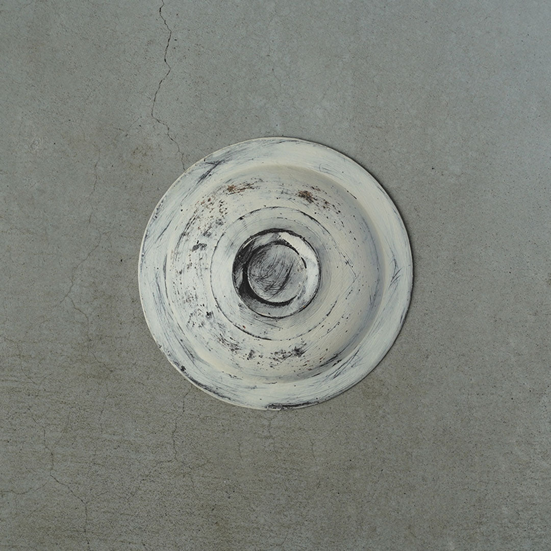 大澤 哲哉 Rim bowl S 白