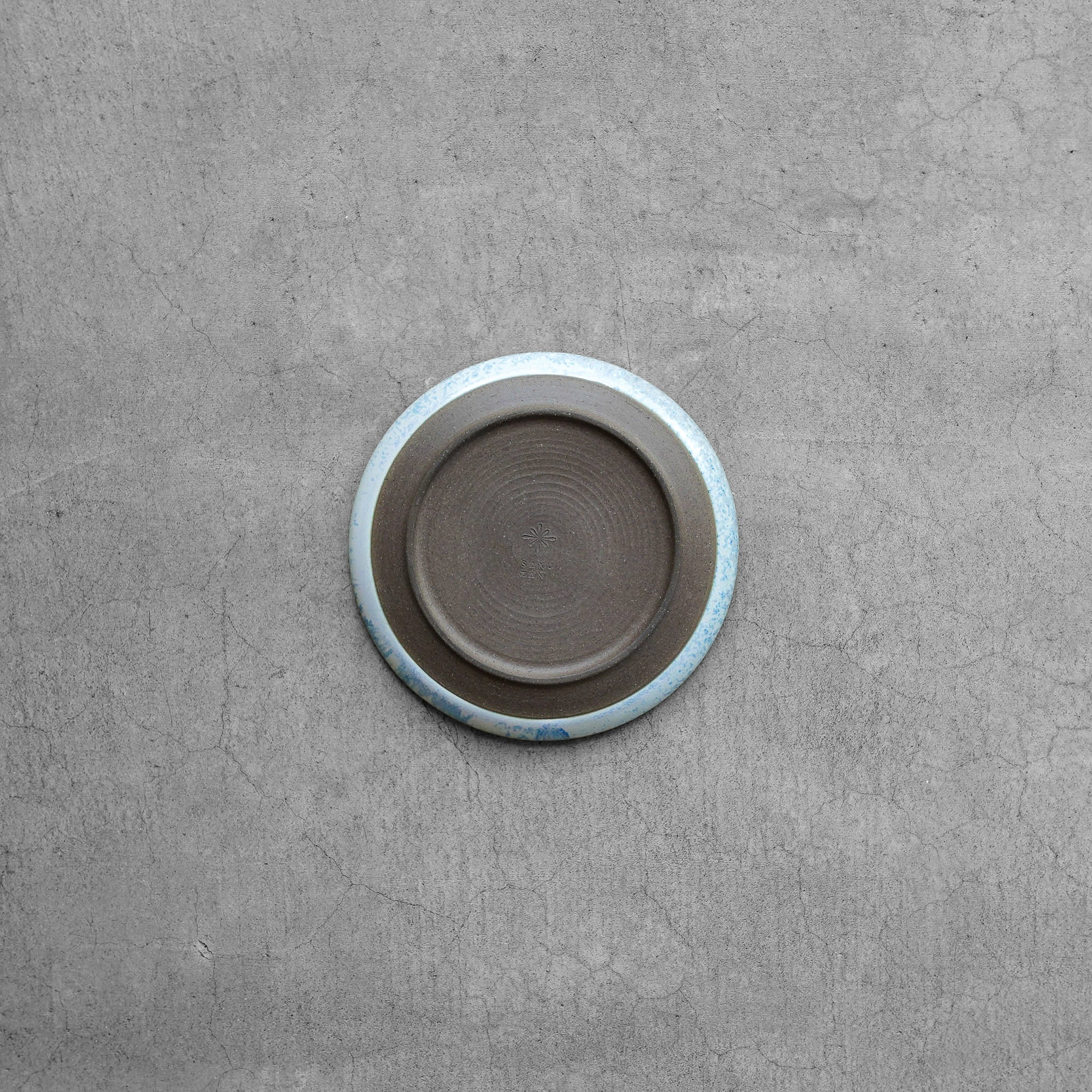 fog plate 15cm BLUE