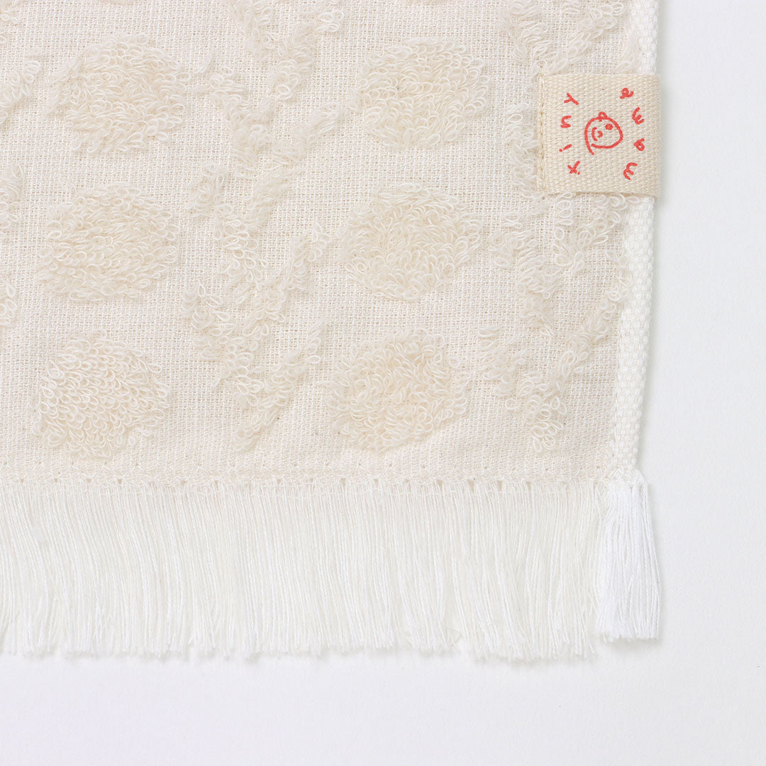 tinymame 【GIFTセット】ウォッシュタオル 4枚セット play/feel (pink/beige/natural)