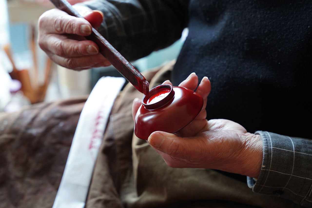土直漆器×アメノイエ「漆のお椀と重箱」