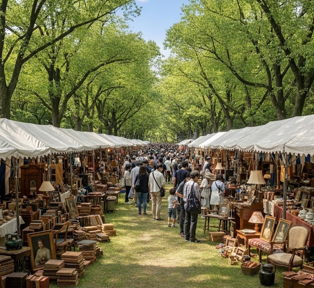 6月27日(土)・28日(日)「大きな蚤の市」に参加します