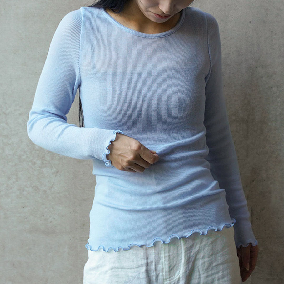 me. merino washable wool ロングスリーブ