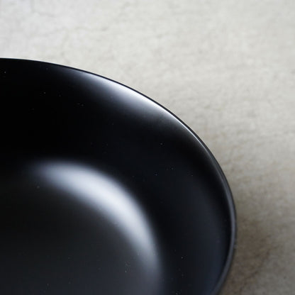 土直漆器×アメノイエ 汁椀 黒