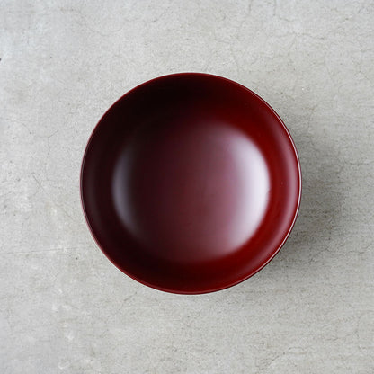 土直漆器×アメノイエ 雑煮椀 古代朱