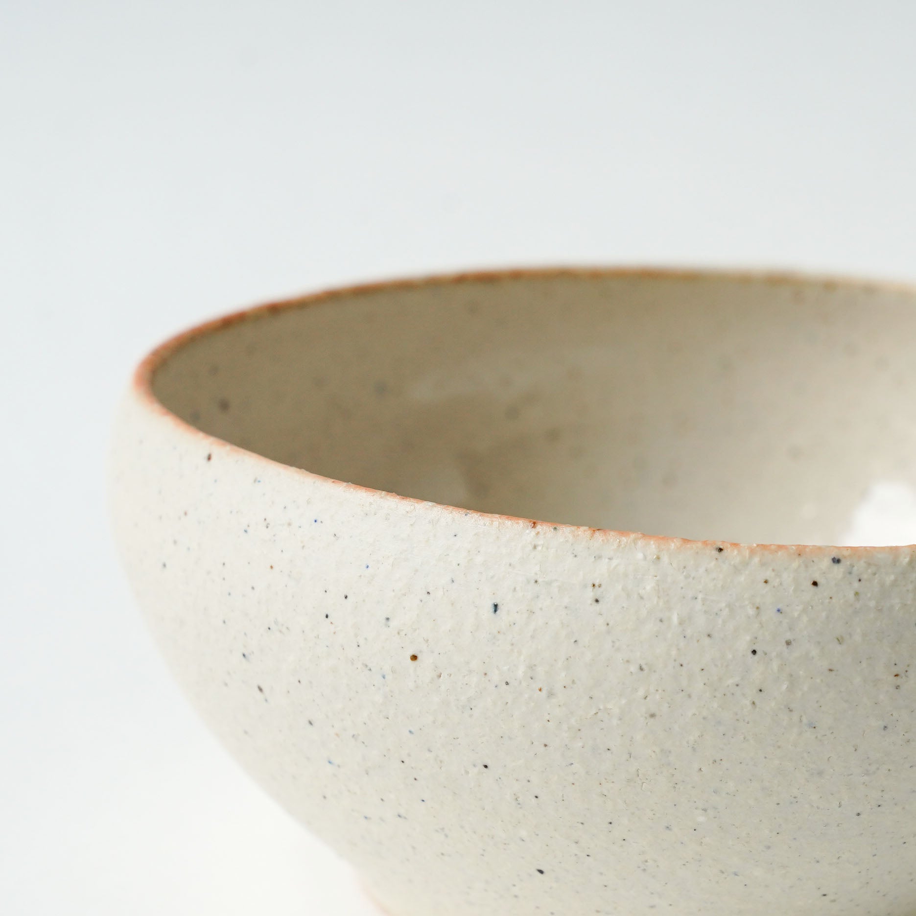 SAKUZAN ボウルclay 白 L