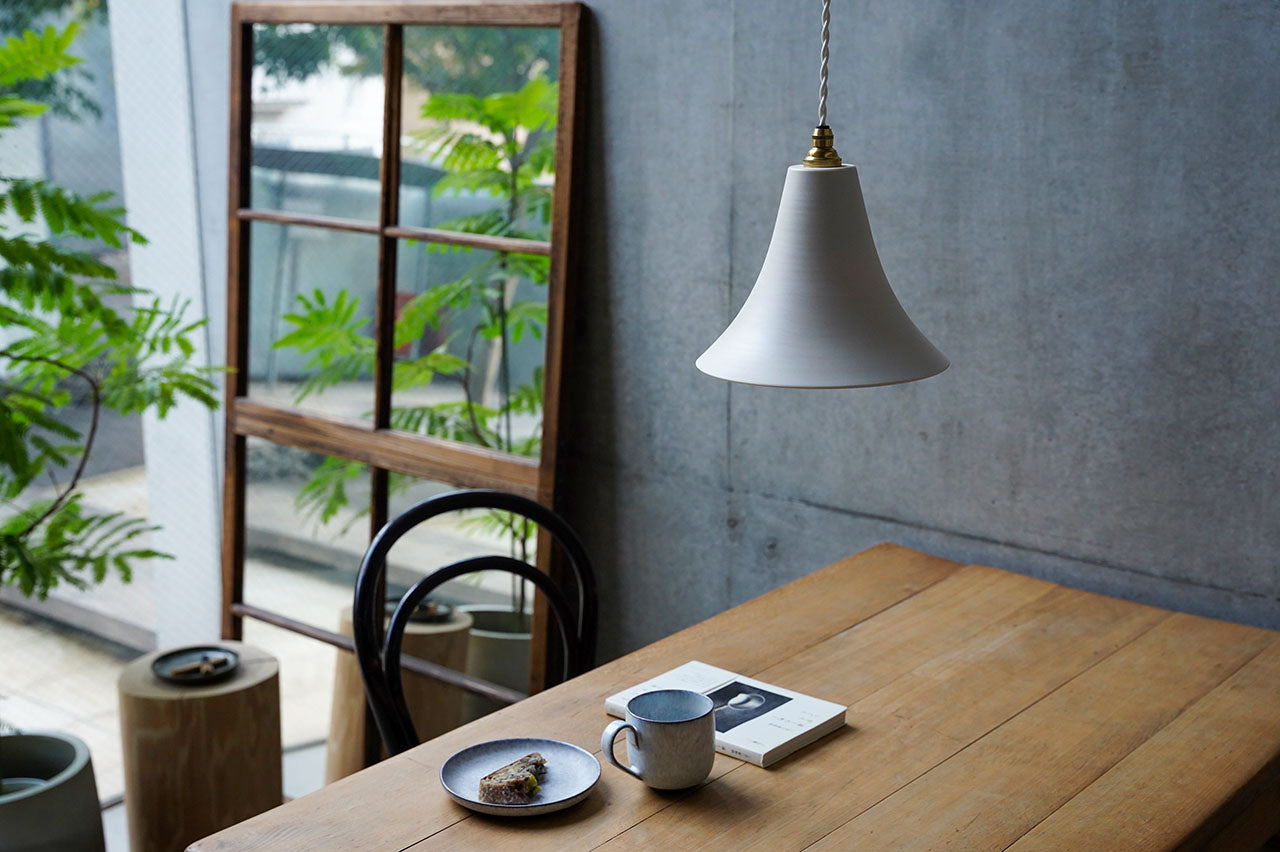 3RD CERAMICS ペンダントライト 受注】3RD CERAMICS / ペンダントライト gray - RHINES