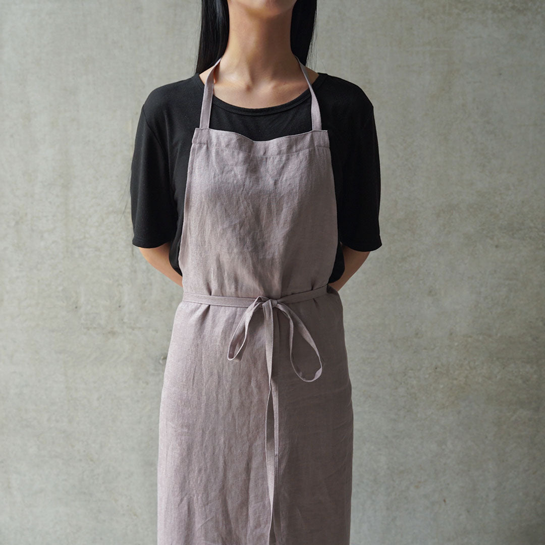 natsusobiku AY40 STYLISH APRON 03灰桜