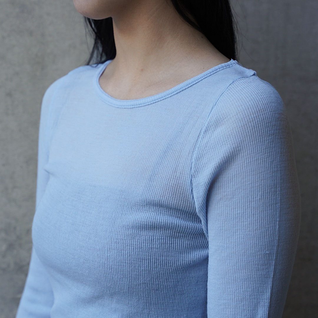 me. merino washable wool ロングスリーブ