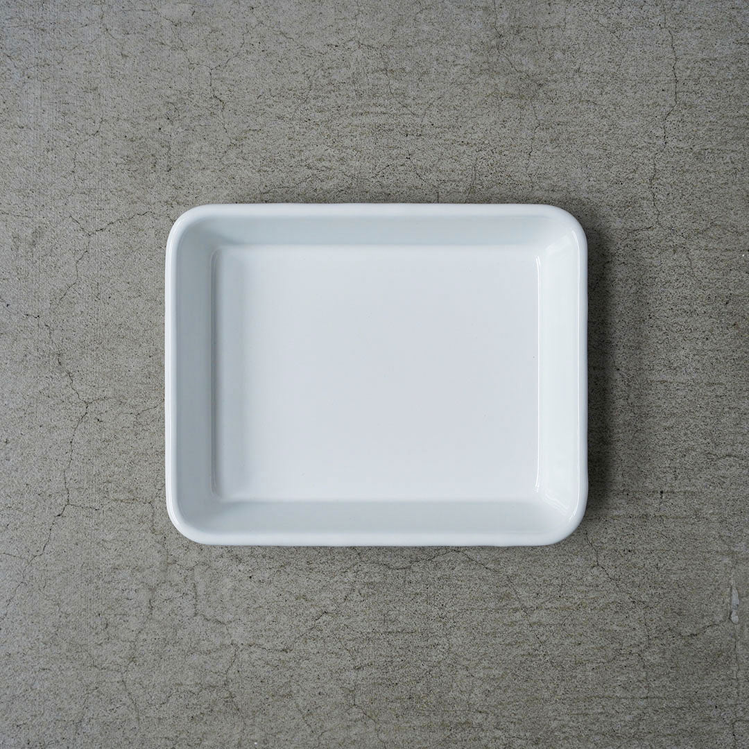 Noda Horo Enamel Bat (All White) Te札