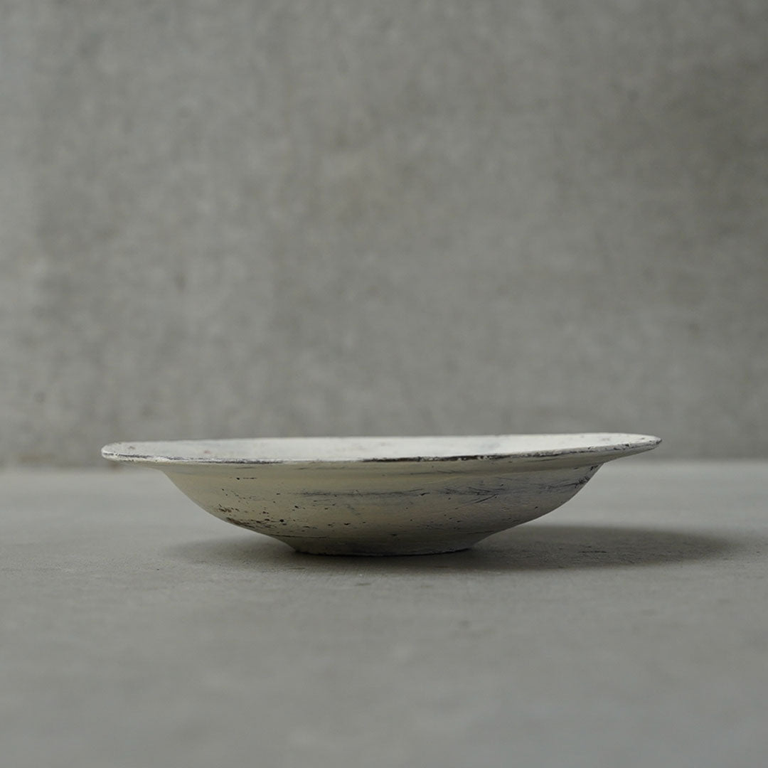 大澤 哲哉 Rim bowl S 白