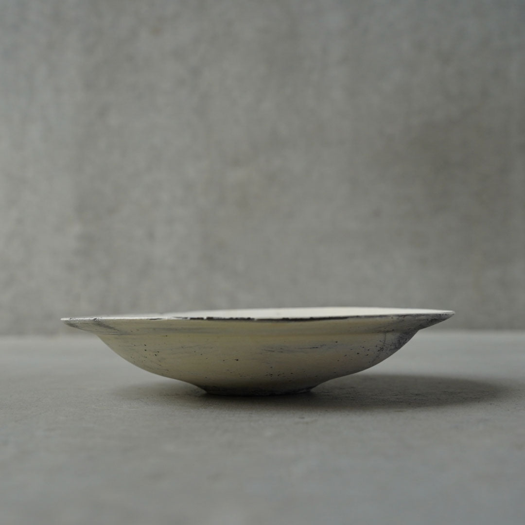 大澤 哲哉 Rim bowl M 白