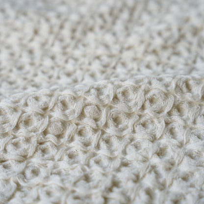 kontex タオル コットンリネンワッフル