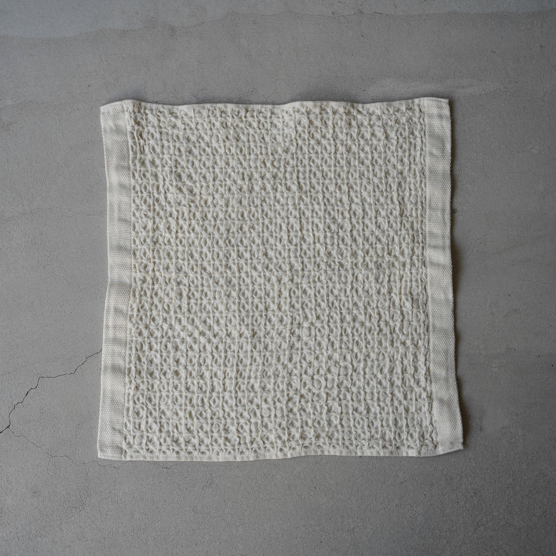 kontex タオル コットンリネンワッフル