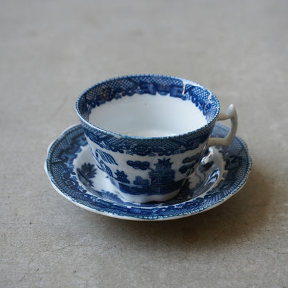 ブルーウィロー  カップ＆ソーサー  2脚セット