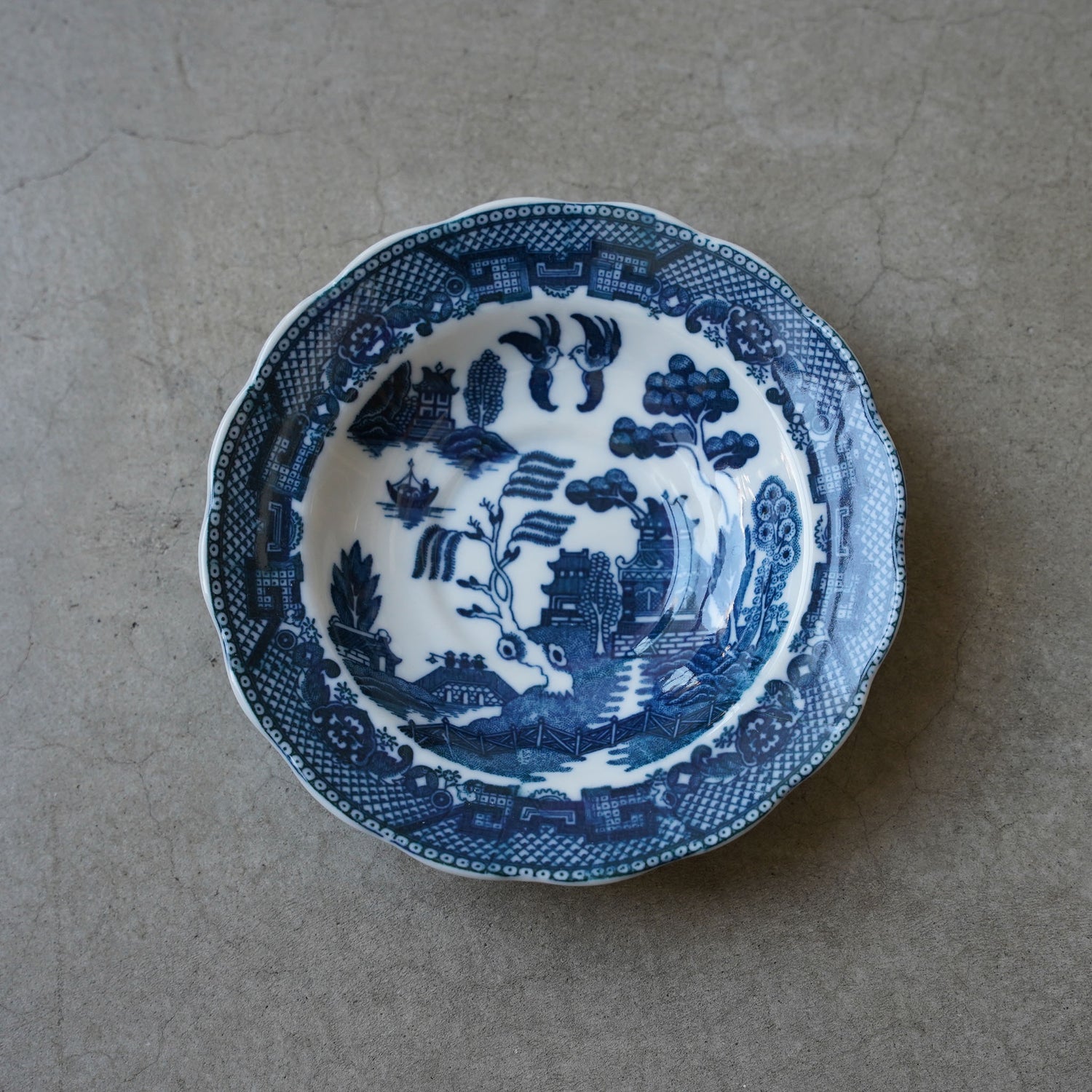 ブルーウィロー  カップ＆ソーサー  2脚セット