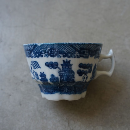 ブルーウィロー  カップ＆ソーサー  2脚セット