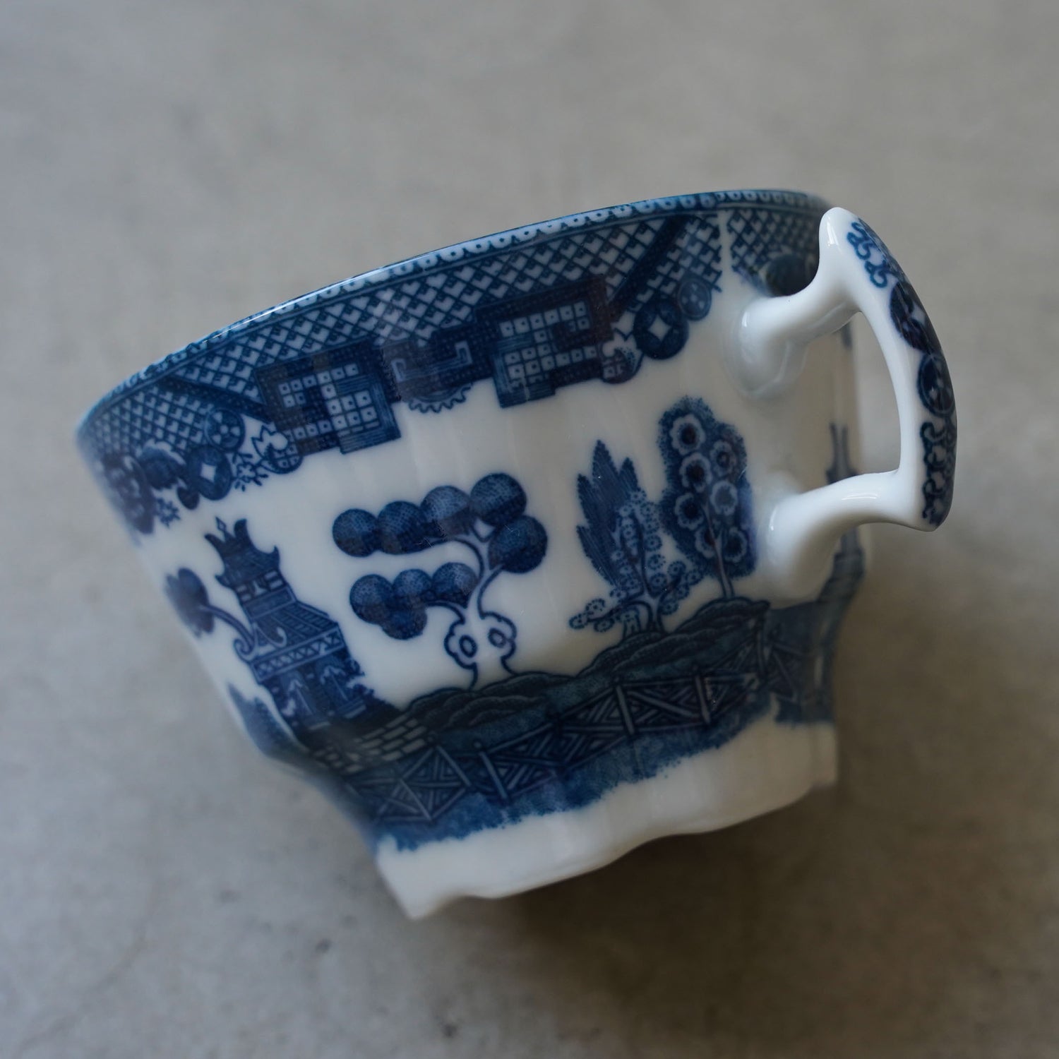 ブルーウィロー  カップ＆ソーサー  2脚セット