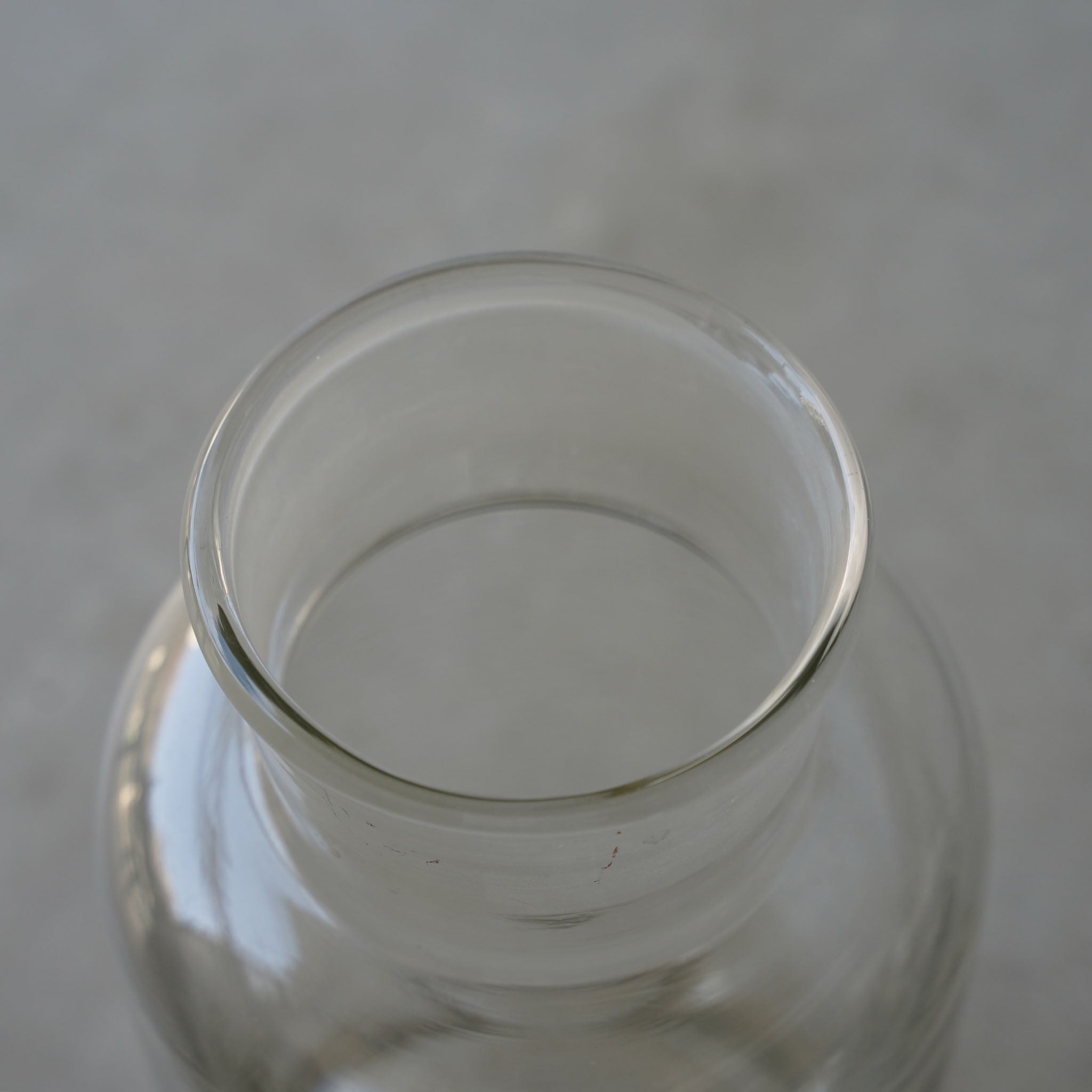 in a specimen jar