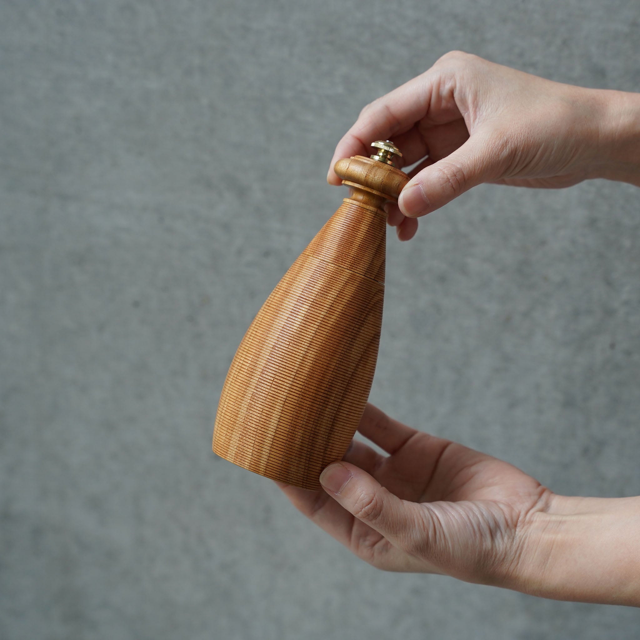 Woodworking Yamani Pepper Mill 6 Tokkuri