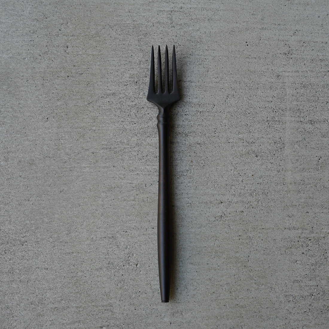 中西健太  フォーク 楓 黒拭漆