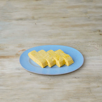 marais/マレ 楕円プレート取皿 青 赤土