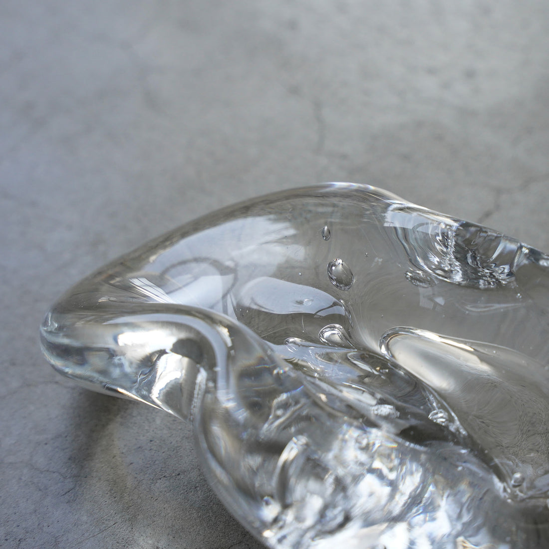 LAN glass tray M clear (GTM) B