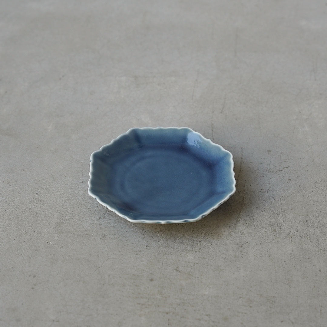 Light blue Rinka 4-inch Plate